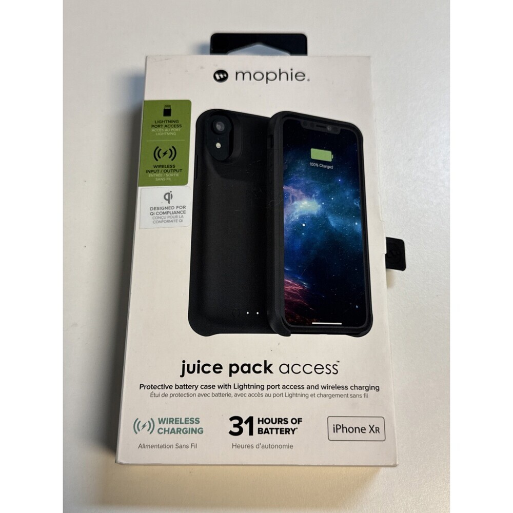 Mophie Juice Pack Access 2000mAh Battery Case For iPhone XR | Black NEW